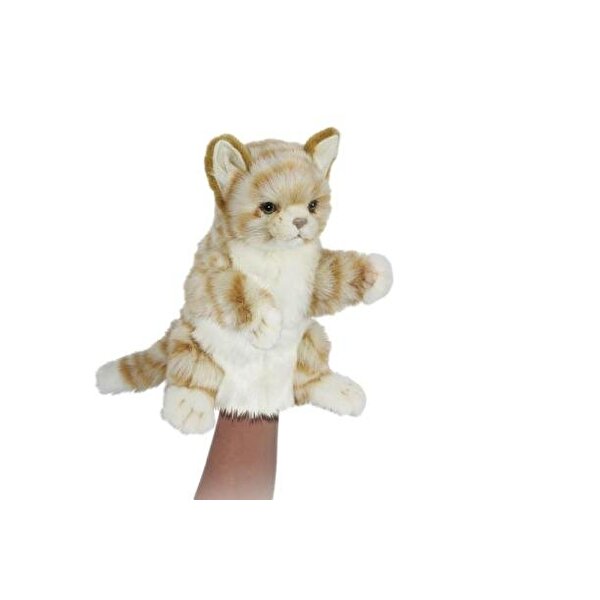 Hansa Creations Ginger Cat El Kuklası Peluş 30 Cm