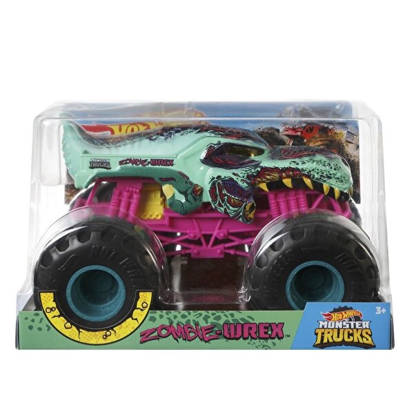 Hot Wheels Monster Trucks 1:24 Arabalar Zombie Wrex GCX24