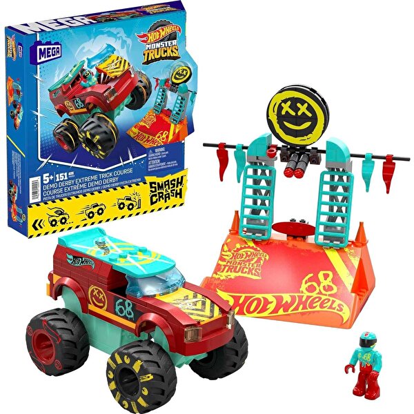 Mega Hot Wheels Smash N Crash Demo Derby Extreme Çarpışma Seti HNG53