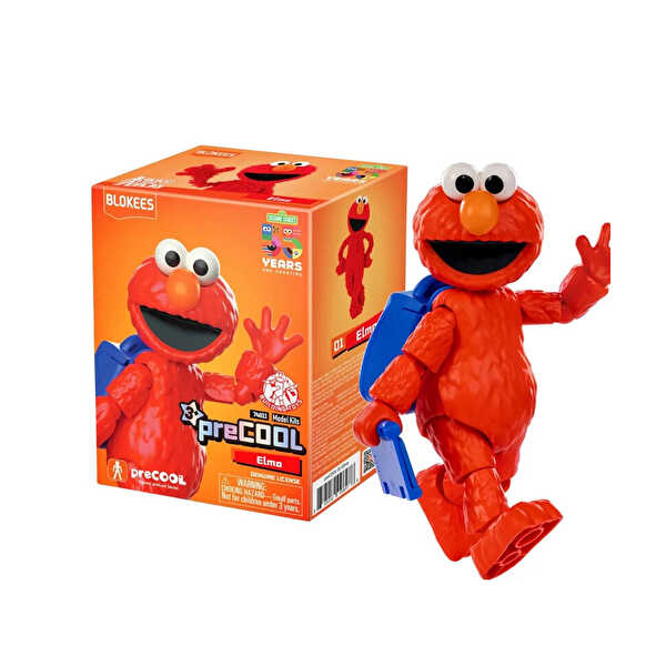 Blokees Sesame Street preCOOL S1 Figür Yapım Seti Elmo