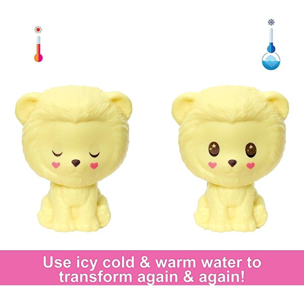 Barbie Cutie Reveal Bebekler Chelsea Sevimli Kostümler Serisi Aslan HKR21