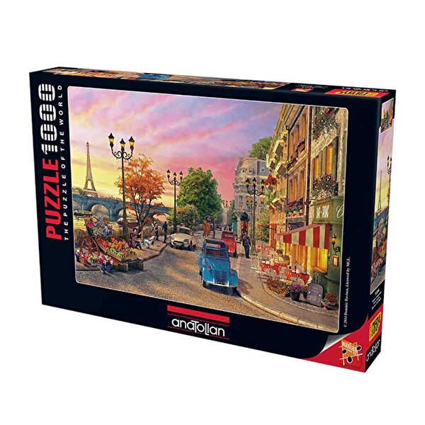 Anatolian 1000 Parça Puzzle Paris'te Akşamüstü