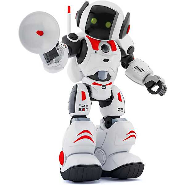 Xtrem Bots Yürüyebilen Kumandalı Sesli Robot James Spybot