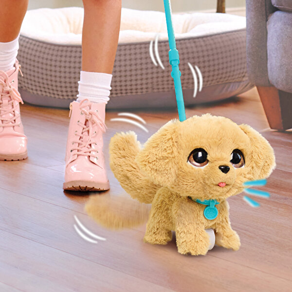 Sesli ve Hareketli FurReal Wag-A-Lot Golden Retriever Peluş 28162