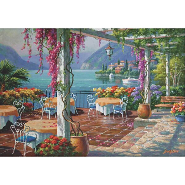 Anatolian Puzzle 500 Parça Mor Salkımlı Teras
