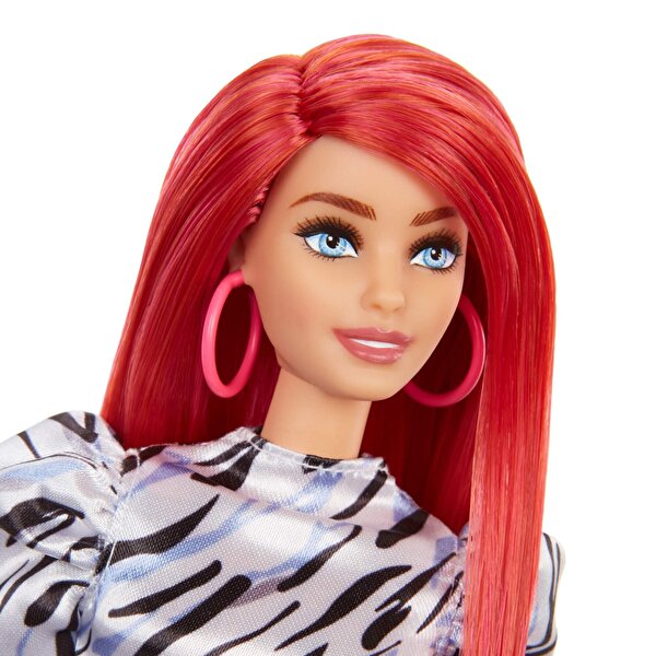Barbie Büyüleyici Parti Bebekleri Zebra Desenli Elbiseli GRB56