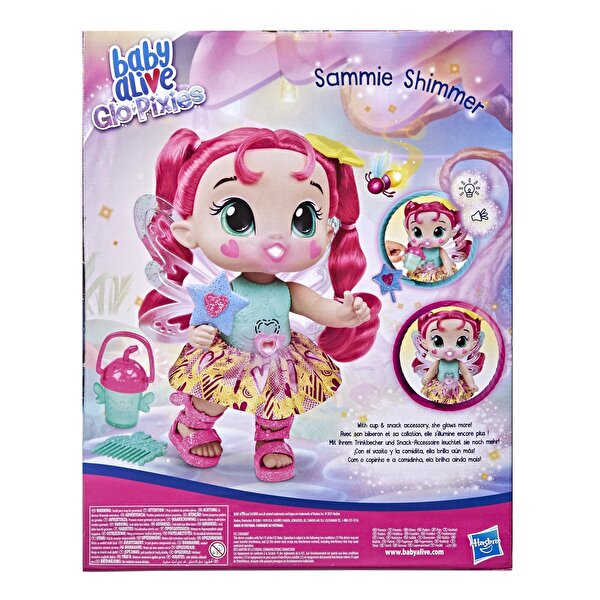 Baby Alive GloPixies Peri Bebek Sammie Shimmer F2595