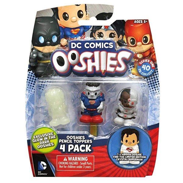 Ooshies Dc Comics 4'lü Paket