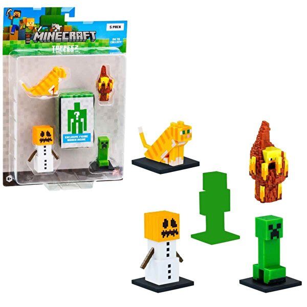 Minecraft Toppeez 5'li Figür Set 3
