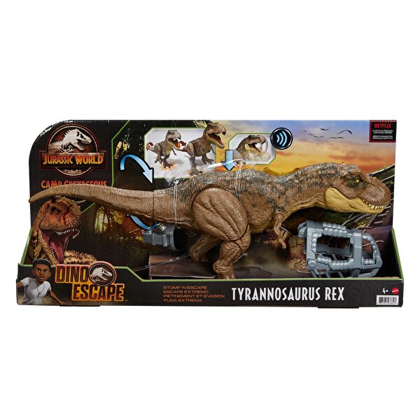 Jurassic World Yürüyen Mücadeleci T-Rex Figürü