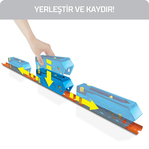 Hot Wheels Track Builder Tasarla ve Yeniden Oluştur Serisi Sür ve Fırlat Paketi GVG08