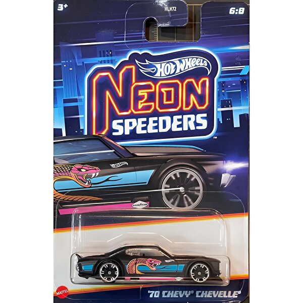 Hot Wheels Neon Speeder Arabalar 70 Chevy Chevelle JBY97