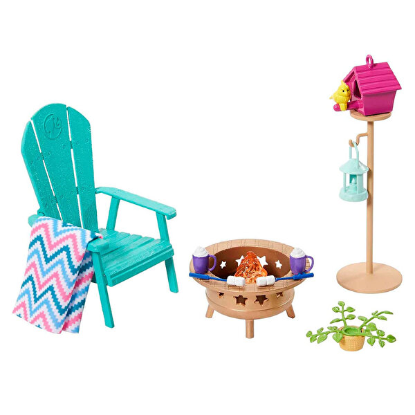 Barbie'nin Ev Dekorasyonu Oyun Setleri HJV33