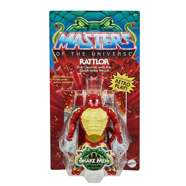 MOTU Origins Aksiyon Figürleri Rattlor HKM67