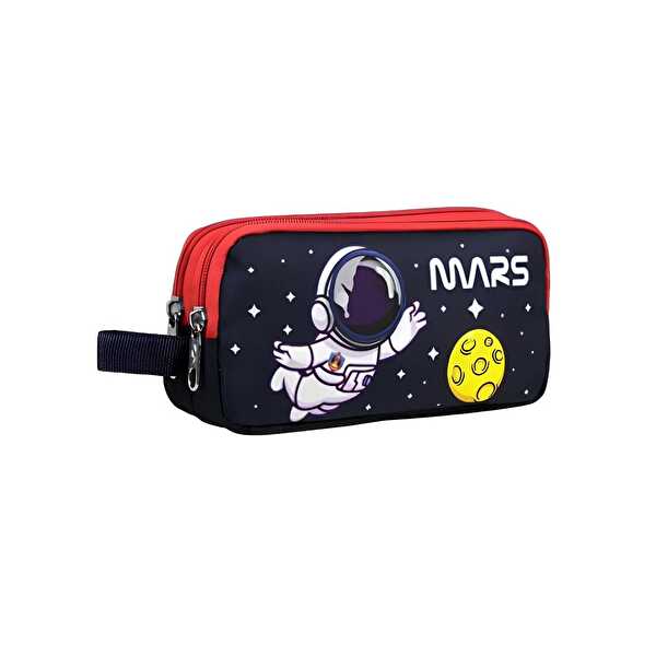Astronot Baskılı Kalem Çantası