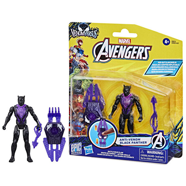 Marvel Avengers VenomVersus Epic World of Action Black Panther G0892