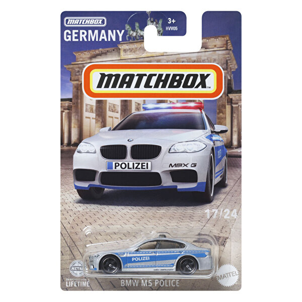 Matchbox Germany Edition BMW M5 Police HVV38