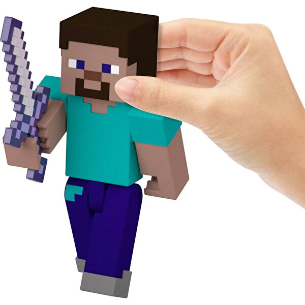 Minecraft Aksesuarlı Figürler Steve HTN05