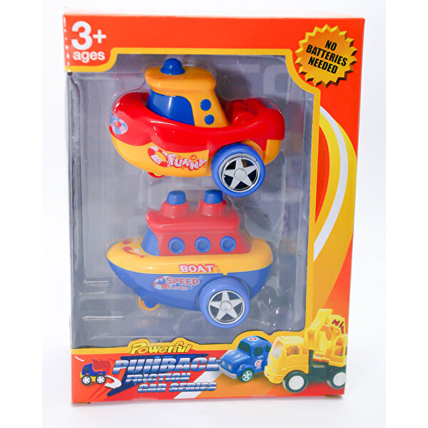 İkili Kırılmaz Çek Bırak Tekne - Bot