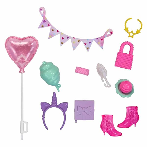 Barbie'nin Moda Aksesuarları Paketleri HWV73