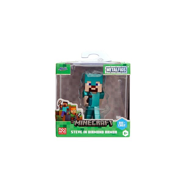 Jada Minecraft Figürler Steve In Dıamond Armor