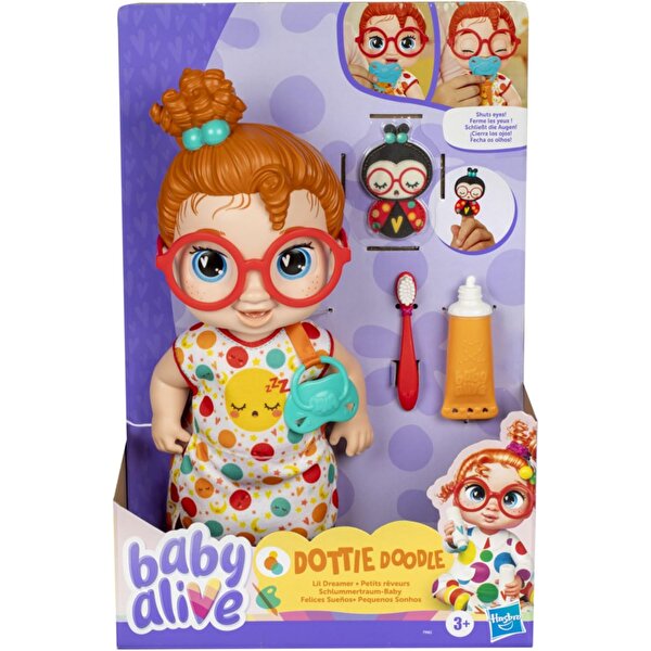 Baby Alive Kızıl Saçlı Uykucu Bebeğim F9965