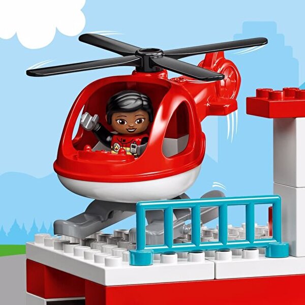 LEGO Duplo İtfaiye Merkezi ve Helikopter 10970