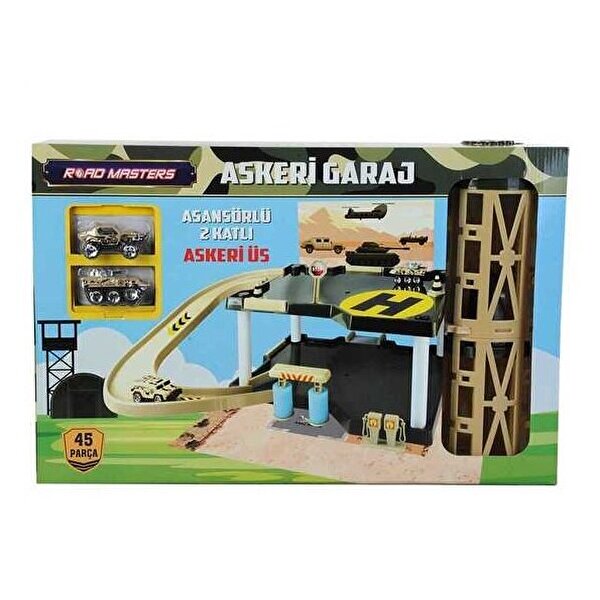 Road Masters İki Katlı Kule Asansörlü Askeri Garaj