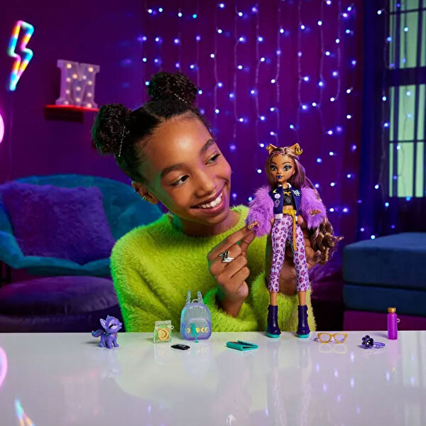 Monster High Ana Karakter Bebekler Clawdeen Wolf HRP65