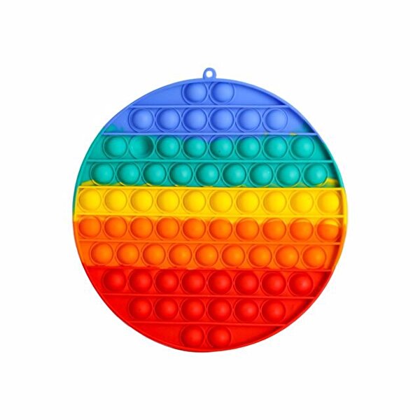 Renkli Yuvarlak Pop It