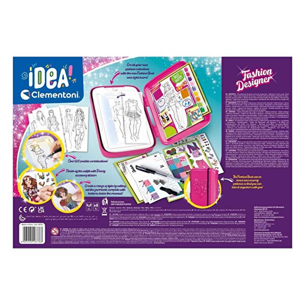 Clementoni İdea Moda Tasarımcısı Oyun Seti