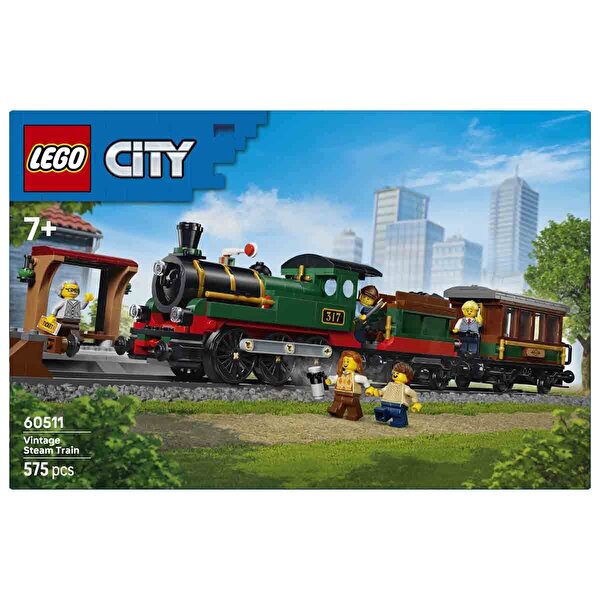 LEGO City Klasik Buharlı Tren Seti 60511