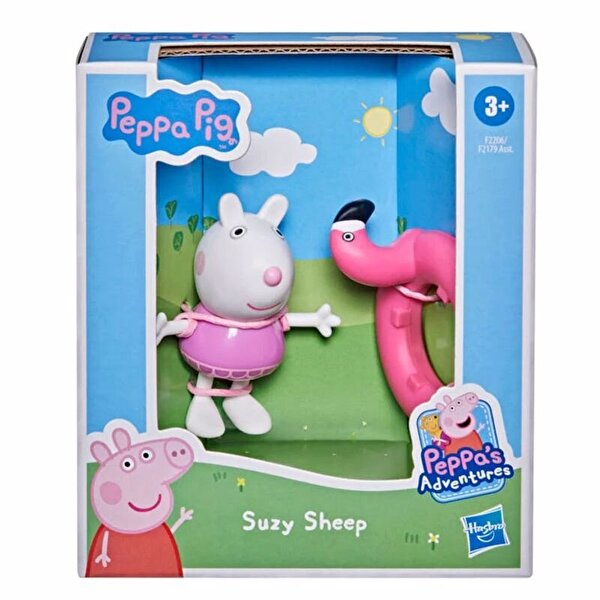 Peppa Pig ve Arkadaşları Sürpriz Tekli Figür Suzy Sheep F2206