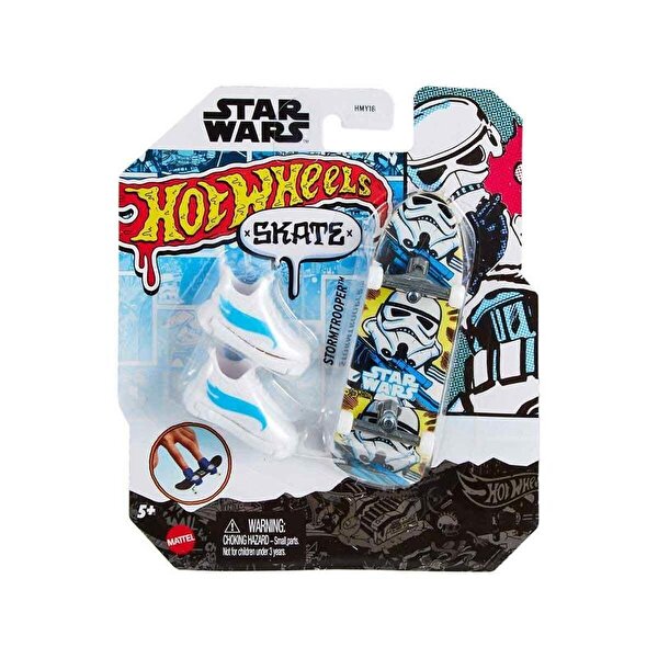 Hot Wheels Skate Temalı Parmak Kaykay ve Ayakkabı Paketleri Stormtrooper HNL80