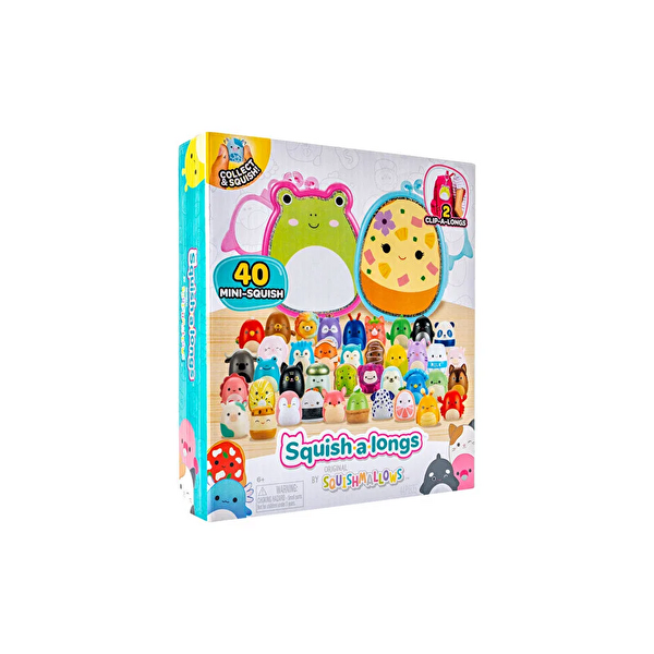 Squishmallows Squish-a-Longs 40’lı Mini Figür Seti