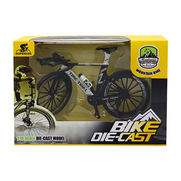 1:10 Die Cast 8A Gri Dağ Bisikleti