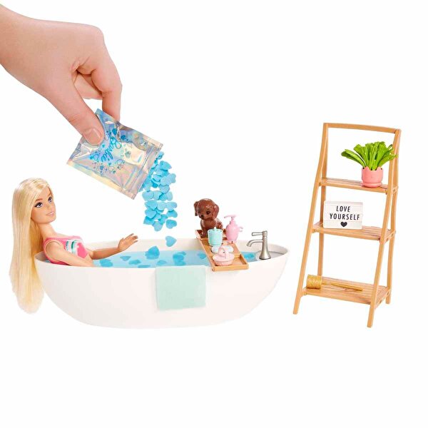 Barbie Wellness Barbie'nin Spa Günü Oyun Seti HKT92