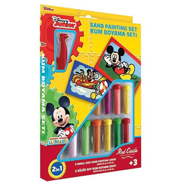 Disney Mickie Kum Boyama Seti Model 1