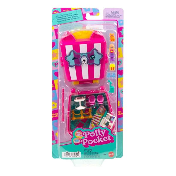 Polly Pocket  Kitty Cinema Mini Oyun Seti JFV01