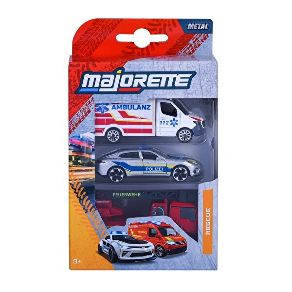 Majorette Rescue Serisi Set 1