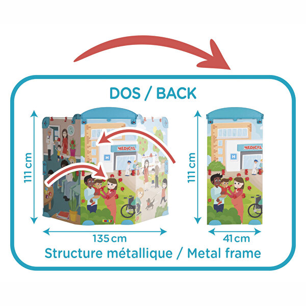 Smoby Aksesuarlı Doktor Oyun Seti