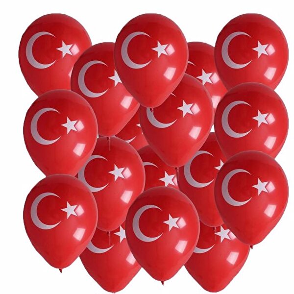 Ay Yıldızlı 9' lu Balon