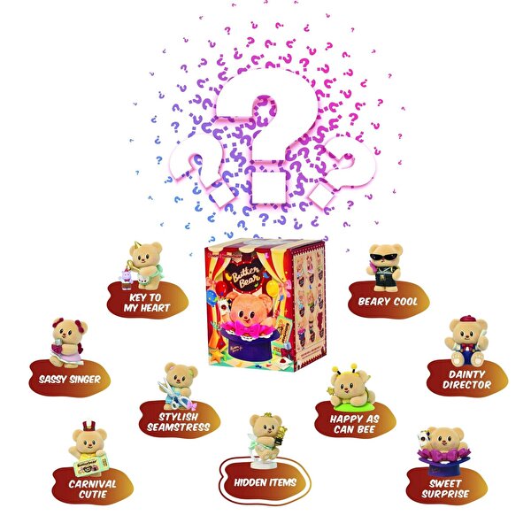Butterbear Superstars Serisi Sürpriz Paket Koleksiyon Figürü
