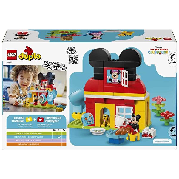 LEGO DUPLO Minnie ve Pluto ile Mickey’nin Kulüp Evi 10465