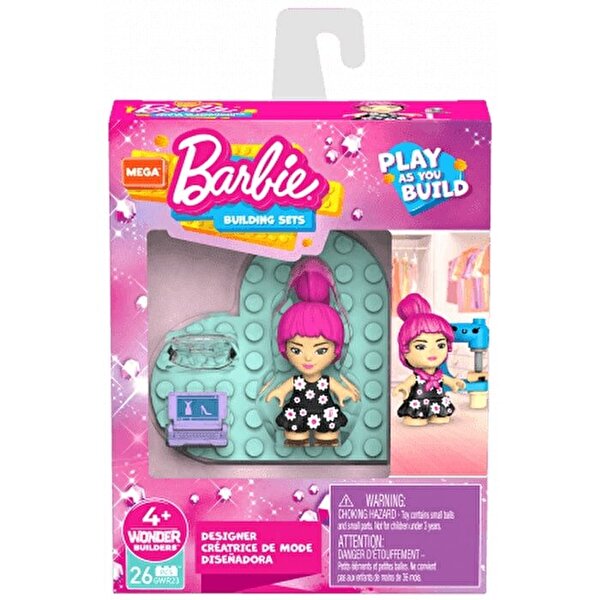 Mega Barbie Mini Figürler Serisi Tasarımcı GWR23