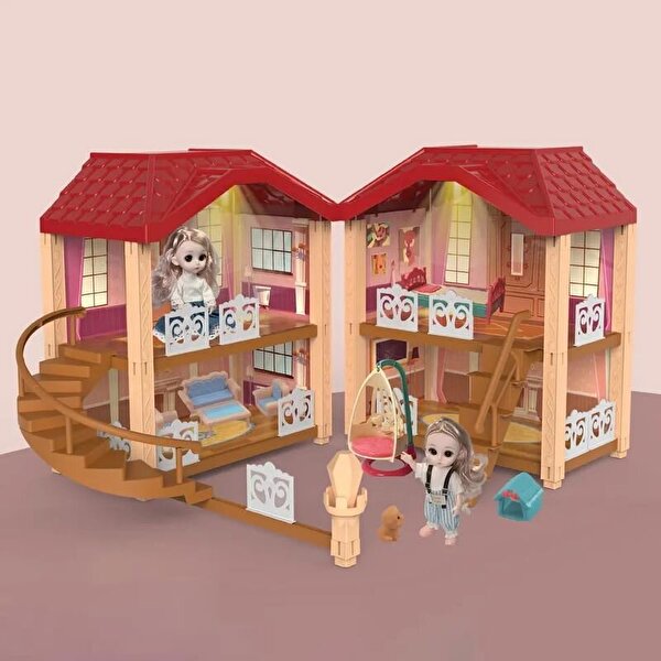 Kutulu Kurmalı Maket Ev Seti