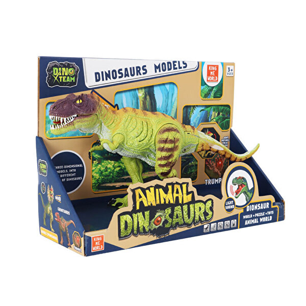 Animal Dinosaurs Serisi Sesli Işıklı Dino A1