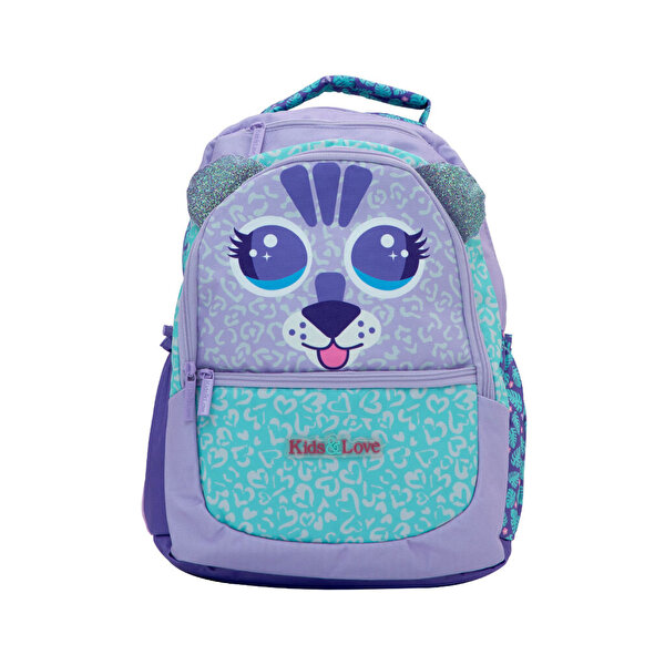 Kaukko Kids Love  Cute Face Tiger Sırt Çantası