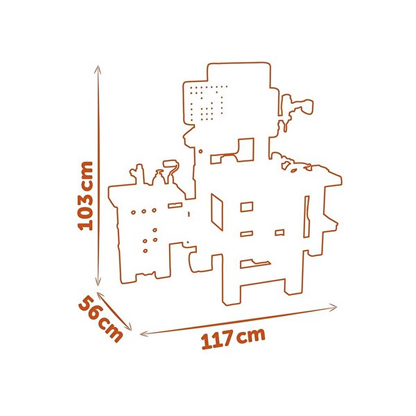 Smoby Black & Decker Mega Tamir Tezgahı