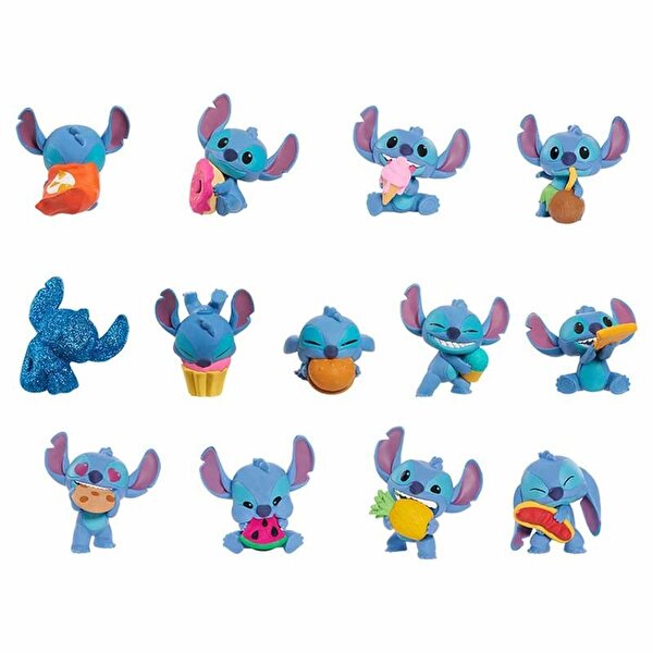 Disney Stitch Mini Kapsül Figürler Sürpriz Paket 46278